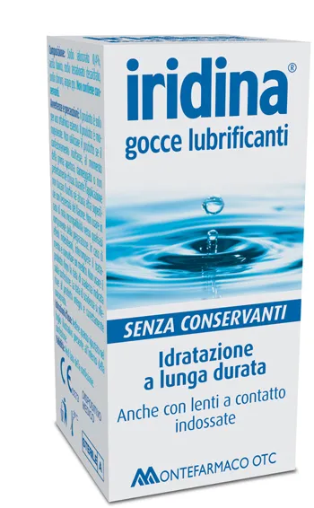 Iridina Gocce Lubrificanti Idratazione Lunga Durata 10ml