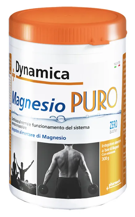 Dynamica Magnesio Puro Polvere Barattolo 300 G