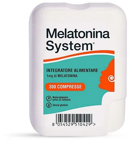 Melatonina System 300 Compresse 1 Mg