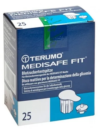 Disco Per La Determinazione Della Glicemia Medisafe Fit 25 Pezzi