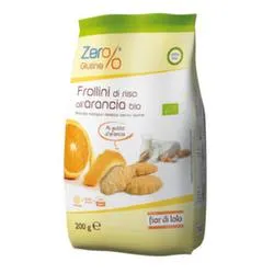 ZERO% GLUTINE FROLLINI RISO/ARANCIA BIO 200 G