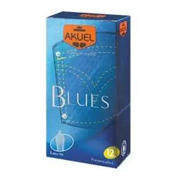 PROFILATTICO ANSELL AKUEL MANIX BLUES B 12 PEZZI