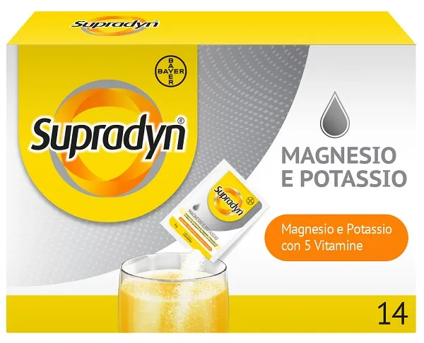 SUPRADYN MAGNESIO POTASSIO SENZA ZUCCHERO 14 BUSTINE 4 G