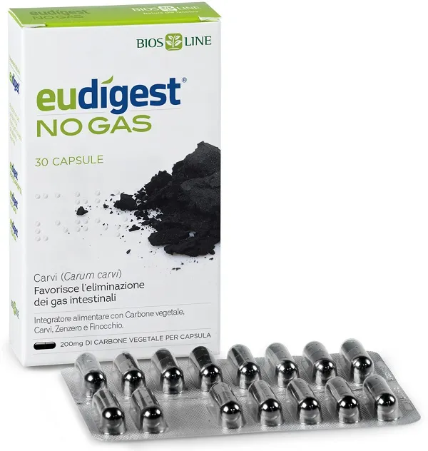 Eudigest No Gas 30 Capsule Vegetali