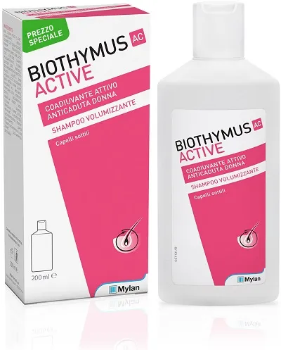 BIOTHYMUS AC ACTIVE SHAMPOO VOLUMIZZANTE DONNA 200 ML PREZZO SPECIALE