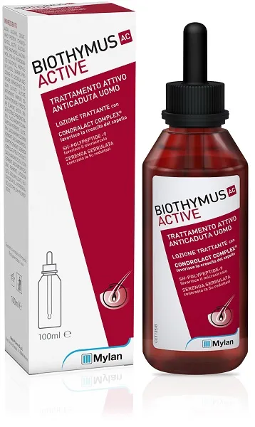 Biothymus Ac Active Trattamento Attivo Anticaduta Uomo Lozione 100 Ml