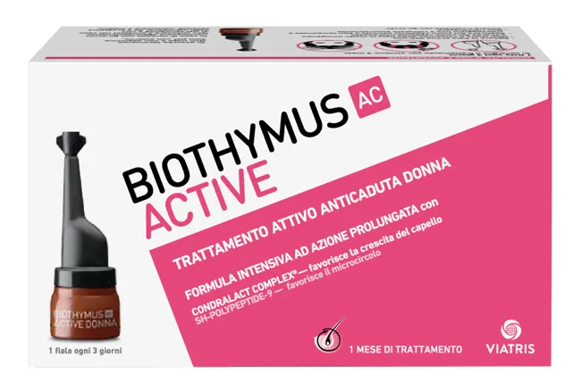 Biothymus Ac Active Trattamento Attivo Anticaduta Donna 10 Fiale