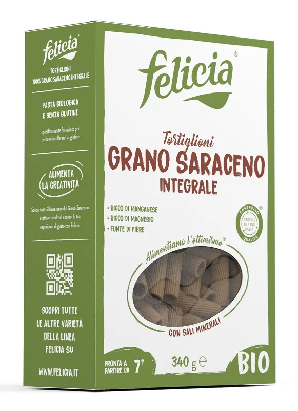 Felicia Bio Saraceno Tortiglioni 340 G