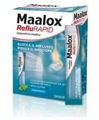 Maalox Reflurapid 20 Bustine Monodose Da 10 Ml