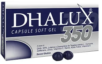 Dhalux 350 Blister 30 Capsule Molli Astuccio 29,4 G