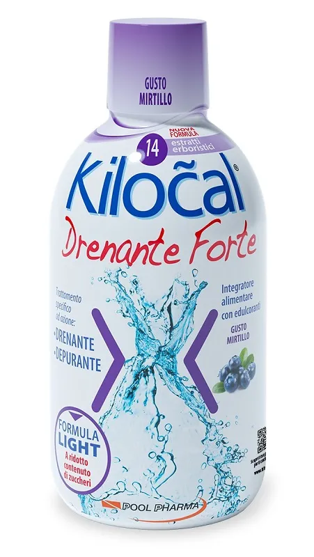 Kilocal Drenante Forte Gusto Mirtillo 500 Ml