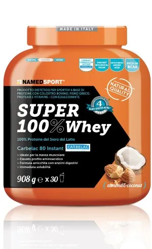 SUPER100% WHEY COCONUT/ALMOND 908 G