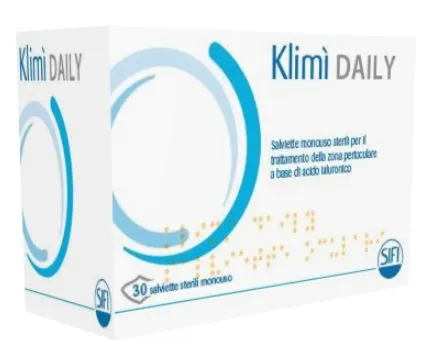 Klimi' Daily 30 Salviettine Detergenti Monouso Sterili Per L'igiene Oculare