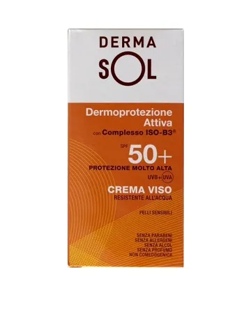 DERMASOL CREMA VISO PROTEZIONE MOLTO ALTA 50+ 50 ML