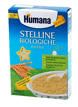 HUMANA STELLINE PASTINA BIOLOGICA 320 G