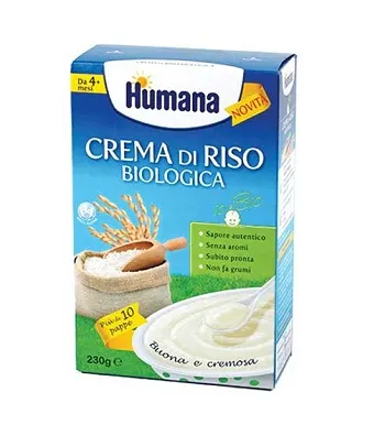 Humana Crema Di Riso Biologico 230 G