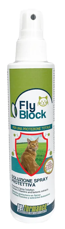 Flyblock Soluzione Spray Protezione Gatto 150 Ml