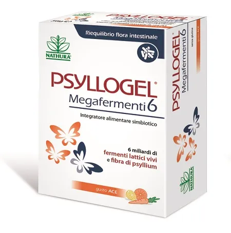 Psyllogel Megafermenti 6 Ace 20 Buste 56 G