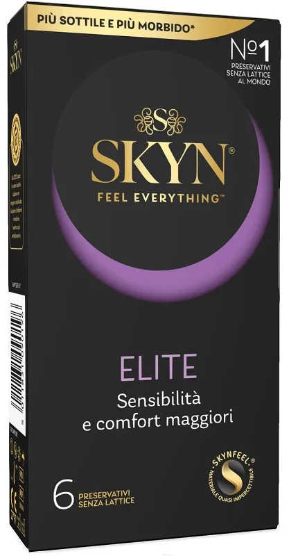 PROFILATTICO ANSELL AKUEL SKIN ELITE 6 PEZZI