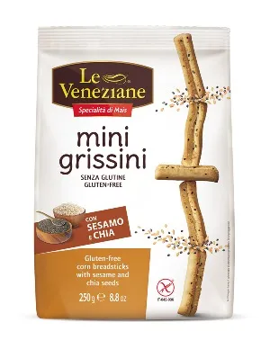 LE VENEZIANE MINI GRISSINI SESAMO E CHIA 250 G