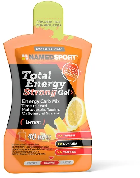 Total Energy Strong Lemon Gel 40 Ml