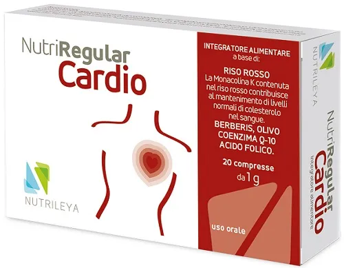 Nutriregular Cardio 20 Compresse - Colesterolo