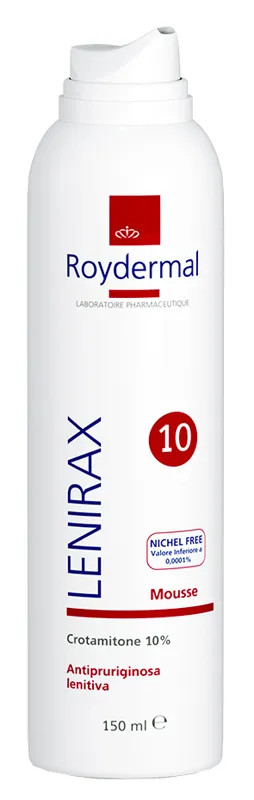 Lenirax Mousse Dermatologica Crotamitone 10 % 150 Ml