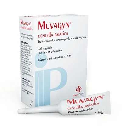 Muvagyn Gel Vaginale 8 Applicatori Da 5 Ml