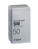 Test Strips Per Misurazione Glicemia Glucocard Sm 50 Pezzi