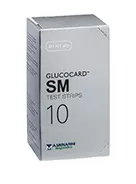 TEST STRIPS PER MISURAZIONE GLICEMIA GLUCOCARD SM 10 PEZZI