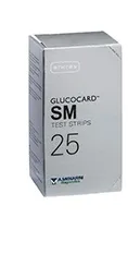 Menarini Diagnostics Controllo Della Glicemia Glucocard Sm 25 Strisce Reattive Per Test Misurazione