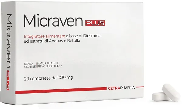 MICRAVEN PLUS 20 COMPRESSE DA 1030 MG