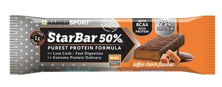 STARBAR 50% PROTEIN TOFFEE CHOCK FLAVOUR 50 G