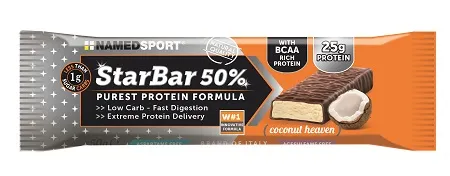 STARBAR 50% PROTEIN COCONUT HEAVEN 50 G