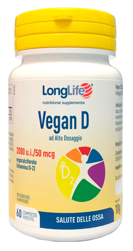 LONGLIFE VEGAN D 60 COMPRESSE