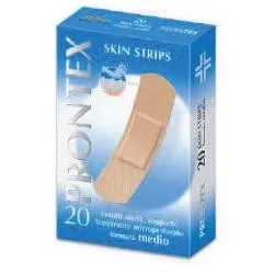 Cerotto Prontex Skin Strips Formato Medio Astuccio 20 Pezzi