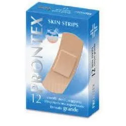 CEROTTO PRONTEX SKIN STRIPS FORMATO GRANDE ASTUCCIO 12 PEZZI