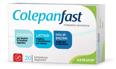 COLEPANFAST 20 COMPRESSE 400 MG