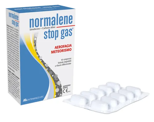 Normalene Stop Gas 40 Compresse