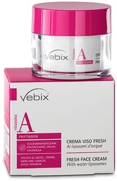 VEBIX PHYTAMIN CREMA VISO FRESH AI LIPOSOMI D'ACQUA 50 ML