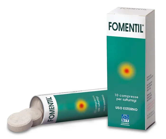 Fomentil 10 Compresse Per Suffumigi