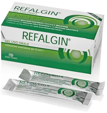 Refalgin Gel Orosolubile Antireflusso 14 Bustine 15 Ml