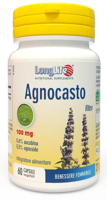 Longlife Agnocasto 60 Capsule Vegetali