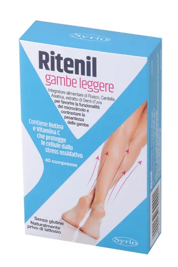 RITENIL GAMBE LEGGERE 40 COMPRESSE