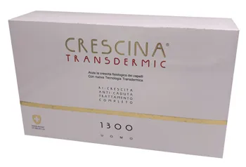 TRATTAMENTO COMPLETO CRESCINA TRANSDERMIC RI-CRESCITA 1300 UOMO 20+20 FIALE DA 3,5 ML