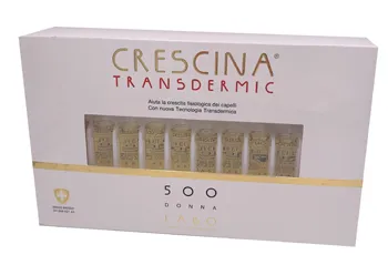 CRESCINA TRANSDERMIC RI-CRESCITA 500 DONNA 40 FIALE DA 3,5 ML