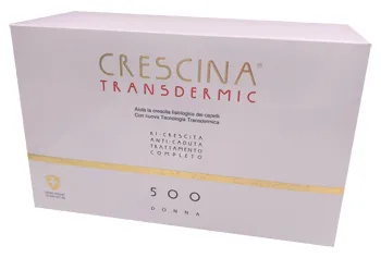 TRATTAMENTO COMPLETO CRESCINA TRANSDERMIC RI-CRESCITA 500 DONNA 20+20 FIALE DA 3,5 ML