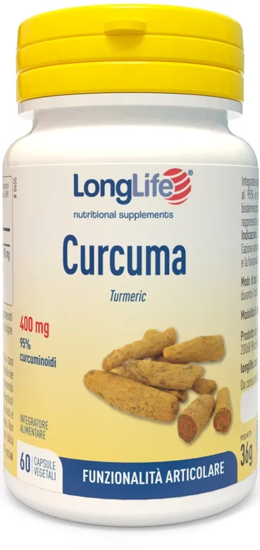 Longlife Curcuma 60 Capsule Vegetali