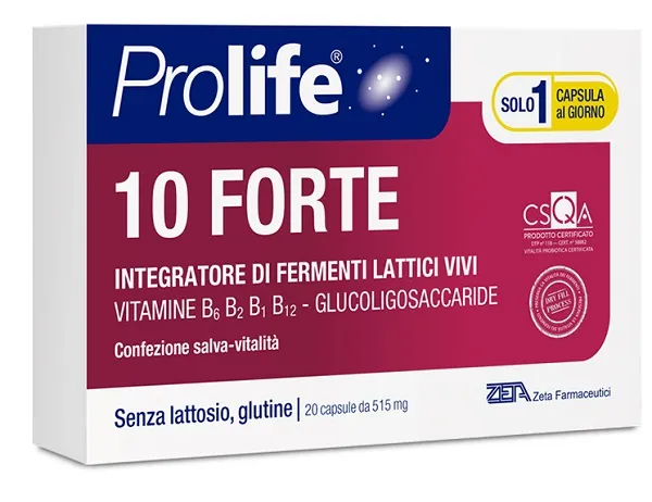 Prolife 10 Forte 20 Capsule