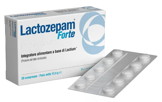 LACTOZEPAM FORTE 20 COMPRESSE